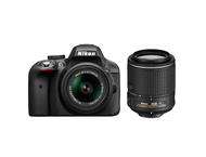 DSLR Nikon D3300 с обективи 18-55mm VR II и 55-200mm VR II