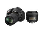 DSLR Nikon D5300 с 18-105mm f/3.5-5.6G ED VR и 35mm f/1.8G