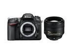 DSLR Nikon D7200 с обектив 85mm f/1.8G