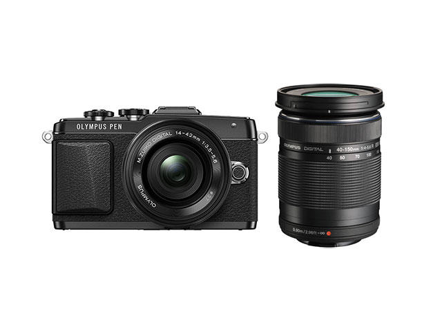 Mirrorless Olympus Pen E-PL7 с ED 14‑42mm f/3.5-5.6 EZ и 40-150mm f/4-5.6 R