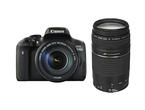 DSLR Canon EOS 750D с 18-135mm IS STM и 75-300mm III USM