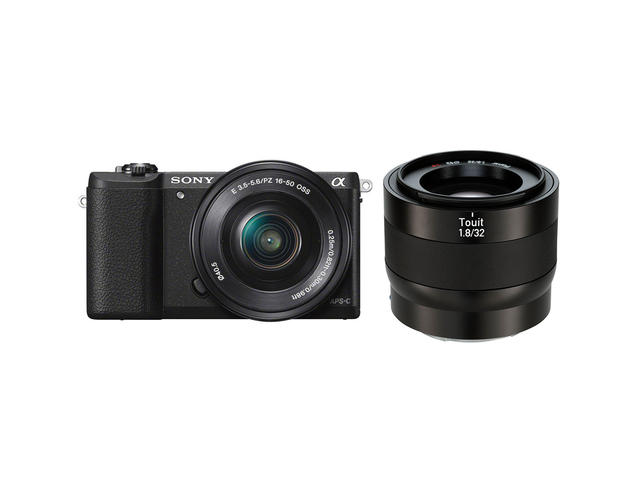 Mirrorless Sony Alpha 5100 с 16-50mm PZ OSS и Zeiss Touit 32mm f/1.8