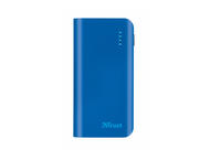 Външни батерии TRUST Primo Power Bank 4400 mAh, в синьо
