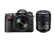 DSLR Nikon D7200 с 18-105mm VR и 60mm f/2.8G