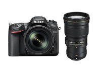 DSLR Nikon D7200 с 18-105mm VR и 300mm f/4E VR
