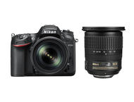DSLR Nikon D7200 с 18-105mm VR и 10-24mm ED