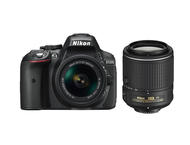 DSLR Nikon D5300 с AF-P 18-55mm f/3.5-5.6G и 55-200mm VR II
