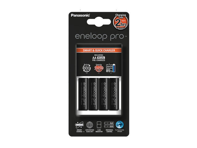 Захранвания за камери Panasonic Eneloop Smart-Quick Charger 4xAA 2450 mAh