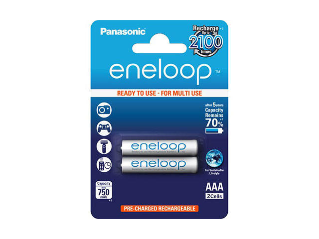 Батерии за камери Panasonic Eneloop 2xAAA 750 mAh