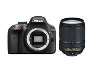 DSLR Nikon D3300 с обектив 18-140mm f/3.5-5.6G ED VR