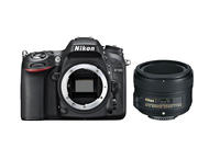 DSLR Nikon D7100 с обектив 50mm f/1.8G