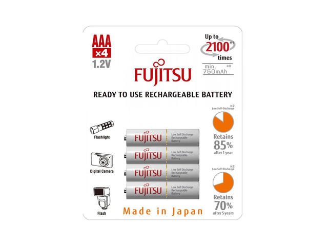 Батерии за камери Fujitsu 4xAAA 750 mAh
