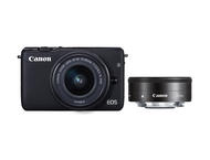 Mirrorless Canon EOS M10 с 15-45mm IS STM и 22mm f/2 STM