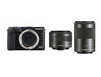 Mirrorless Canon EOS M3 с 15-45mm IS STM и 55-200mm IS STM