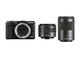 Mirrorless Canon EOS M3 с 15-45mm IS STM и 55-200mm IS STM