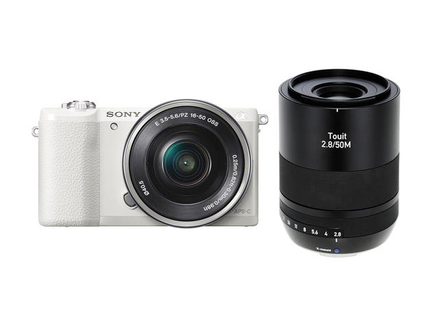 Mirrorless Sony Alpha 5100 с 16-50mm PZ OSS и Zeiss Touit 50mm f/2.8
