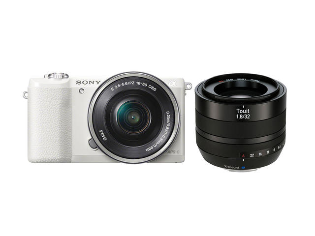 Mirrorless Sony Alpha 5100 с 16-50mm PZ OSS и Zeiss Touit 32mm f/1.8