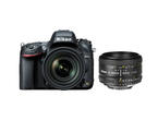 DSLR Nikon D610 с 24-85mm VR и 50mm f/1.8D