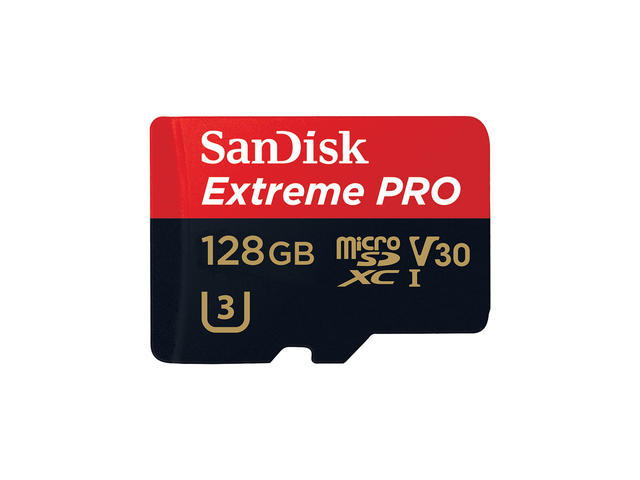Карти памет 128GB microSDXC SanDisk Extreme Pro UHS-I V30