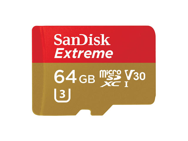 Карти памет 64GB microSDXC SanDisk Extreme Class 10 V30