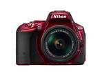 DSLR Nikon D5500 с обектив AF-P 18-55mm f/3.5-5.6G VR