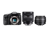 DSLR Sony Alpha 77 II с DT 16-50mm f/2.8 SSM и 35mm f/1.8 DT