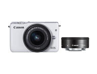 Mirrorless Canon EOS M10 с 15-45mm IS STM и 22mm f/2 STM