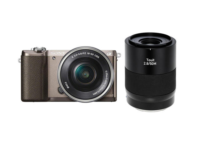 Mirrorless Sony Alpha 5100 с 16-50mm PZ OSS и Zeiss Touit 50mm f/2.8