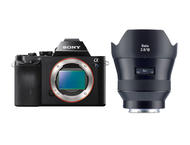 Mirrorless Sony Alpha 7S с обектив Zeiss Batis 18mm f/2.8