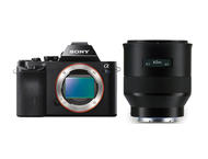 Mirrorless Sony Alpha 7S с обектив Zeiss Batis 85mm f/1.8