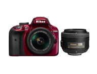 DSLR Nikon D3400 с AF-P 18-55mm VR и 35mm f/1.8G