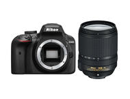 DSLR Nikon D3400 с обектив 18-140mm f/3.5-5.6G ED VR