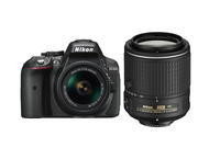 DSLR Nikon D5300 с AF-P 18-55mm VR и 55-200mm ED VR II