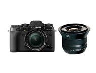 Mirrorless Fujifilm X-T2 с 18-55mm LM OIS и Zeiss Touit 12mm f/2.8