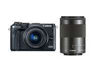 Mirrorless Canon EOS M6 с 15-45mm IS STM и 55-200mm IS STM