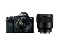 Mirrorless Sony Alpha 7 с 28-70mm OSS и 85mm f/1.8