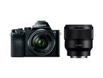 Mirrorless Sony Alpha 7 с 28-70mm OSS и 85mm f/1.8