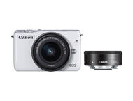 Mirrorless Canon EOS M10 с 15-45mm IS STM и 22mm f/2 STM