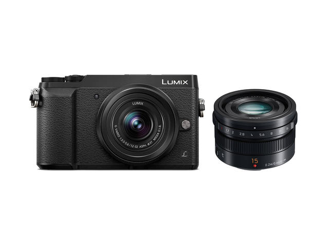 Mirrorless Panasonic Lumix DMC-GX80 с 12-32mm Mega OIS и 15mm f/1.7 Summilux