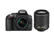 DSLR Nikon D5300 с AF-P 18-55mm VR и 55-200mm VR II