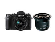 Mirrorless Fujifilm X-T1 с 18-55mm OIS и Zeiss Touit 12mm f/2.8