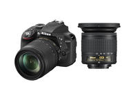 DSLR Nikon D3300 с 18-105mm VR и 10-20mm VR