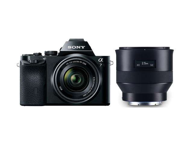 Mirrorless Sony Alpha 7 с 28-70mm OSS и Zeiss Batis 25mm f/2