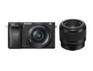Mirrorless Sony Alpha 6300 с 16-50mm PZ OSS и 50mm f/1.8