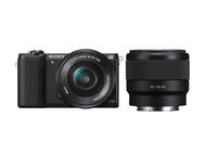 Mirrorless Sony Alpha 5100 с 16-50mm PZ OSS и FE 50mm f/1.8