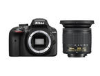 DSLR Nikon D3400 с обектив AF-P 10-20mm f/4.5-5.6G VR