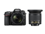 DSLR Nikon D7500 с 18-140mm VR и AF-P 10-20mm VR