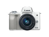 Mirrorless Canon EOS M50 White с EF-M 15-45mm f/3.5-6.3 IS STM