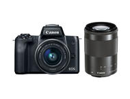 Mirrorless Canon EOS M50 с 15-45mm IS STM и 55-200mm IS STM