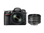 DSLR Nikon D7200 с DX 18-105mm VR и 50mm f/1.8D